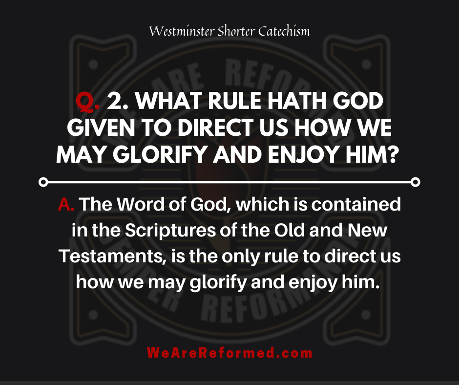 westminster shorter catechism q2