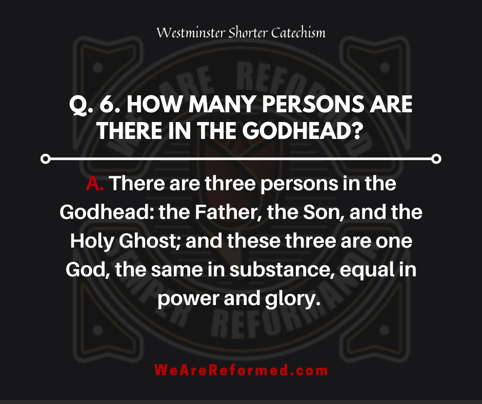 westminster shorter catechism q6